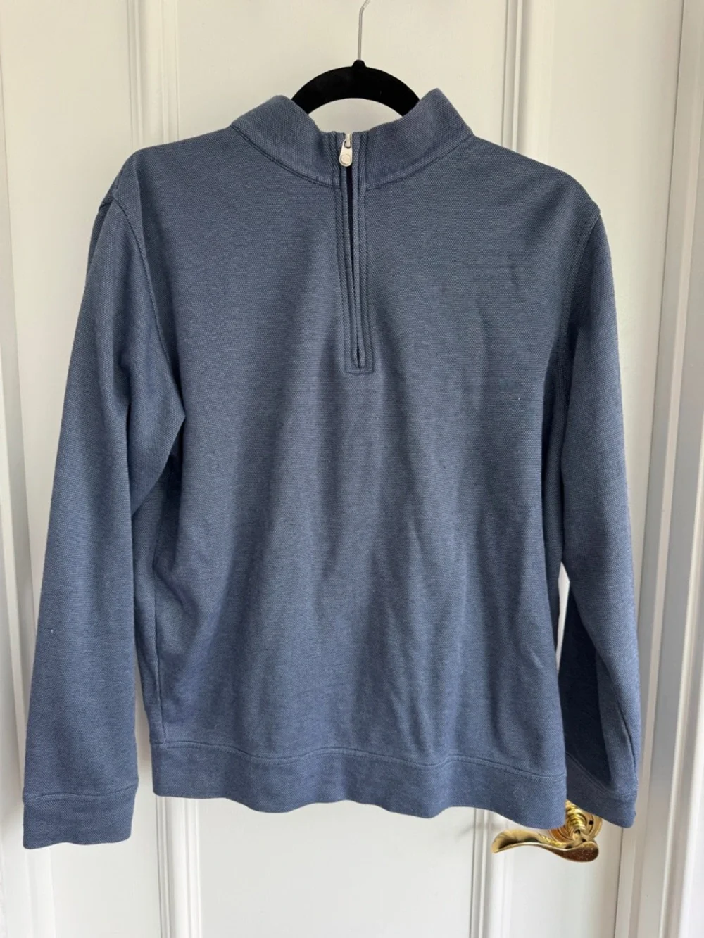 Peter Millar Men's Navy Crown Comfort Quarter-Zip - Medium